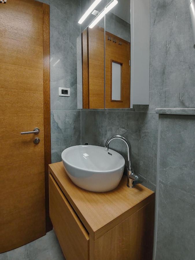 Studio Apartment Above Promenade W Terrace & Parking Rabac Bagian luar foto
