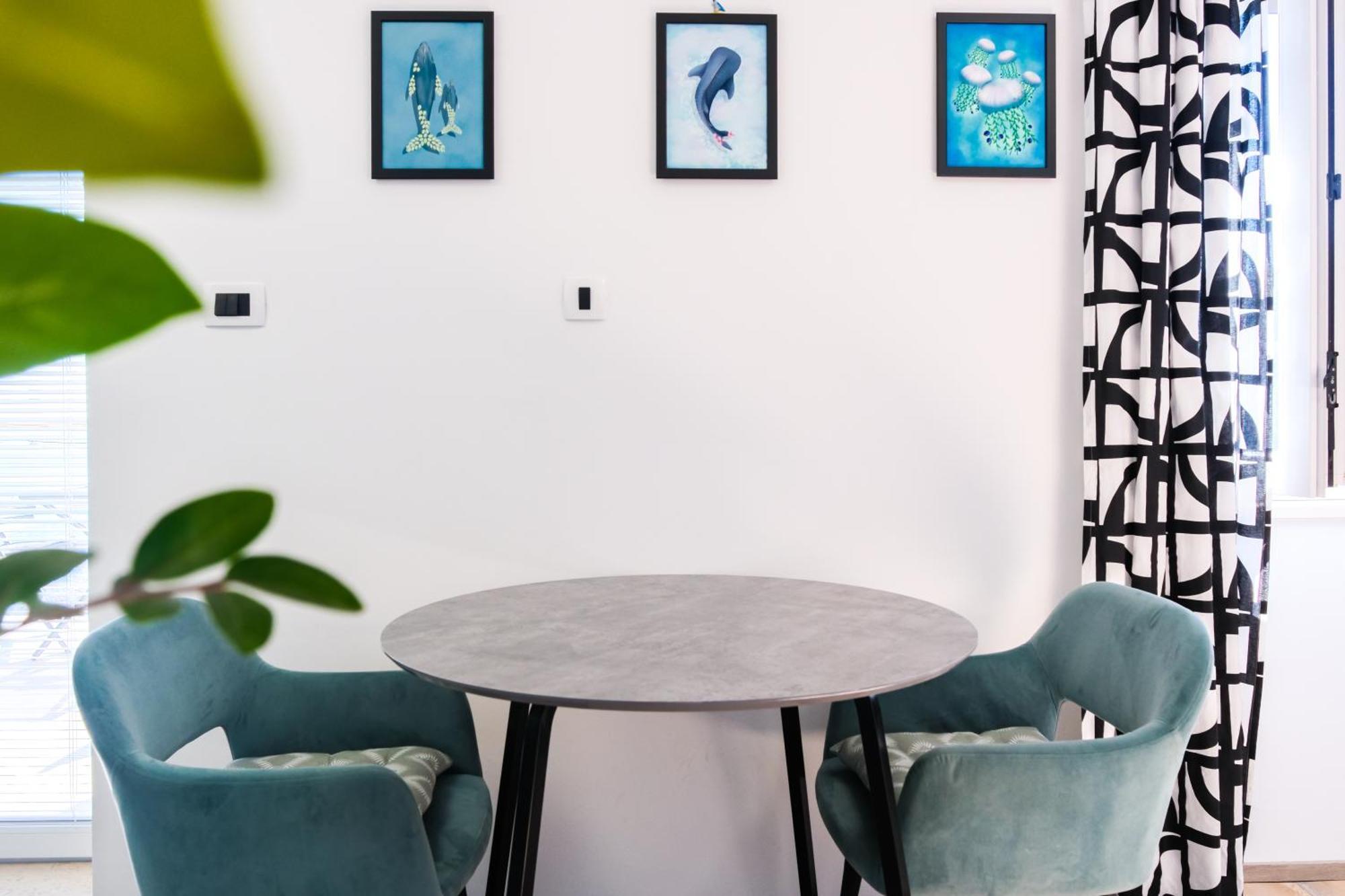 Studio Apartment Above Promenade W Terrace & Parking Rabac Bagian luar foto